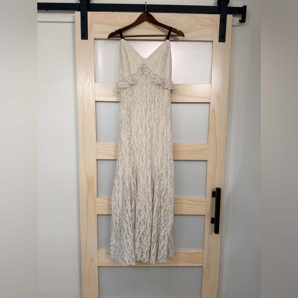 ✨ Steve Madden Gracie Ruffle A-Line Maxi Dress – Size 4 - Picture 3 of 10